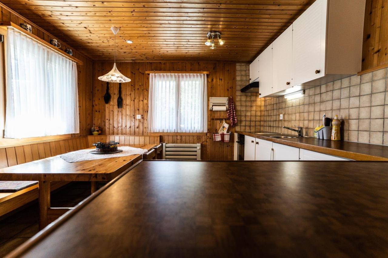 Haus Birchi, Fiesch 3.5-Zimmerwohnung Birchi Ngoại thất bức ảnh